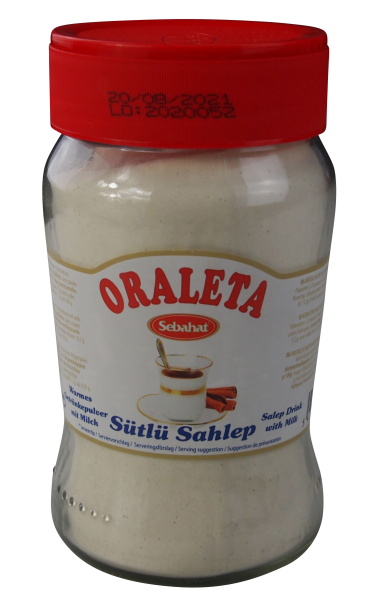 Sebahat Oraleta Sahlep Pulver mit Milch - Sütlü Salep (320g)